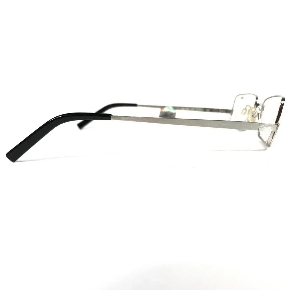 Dolce & Gabbana DG405 167 Eyeglasses Frames Silver Rectangular 51-17-135